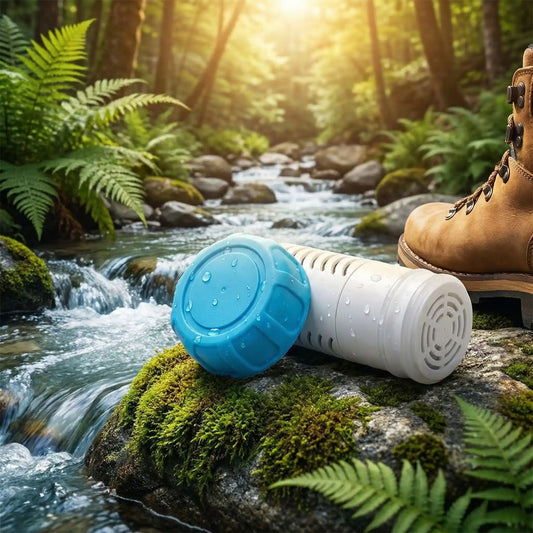 Gourde filtrante à filtre remplaçable