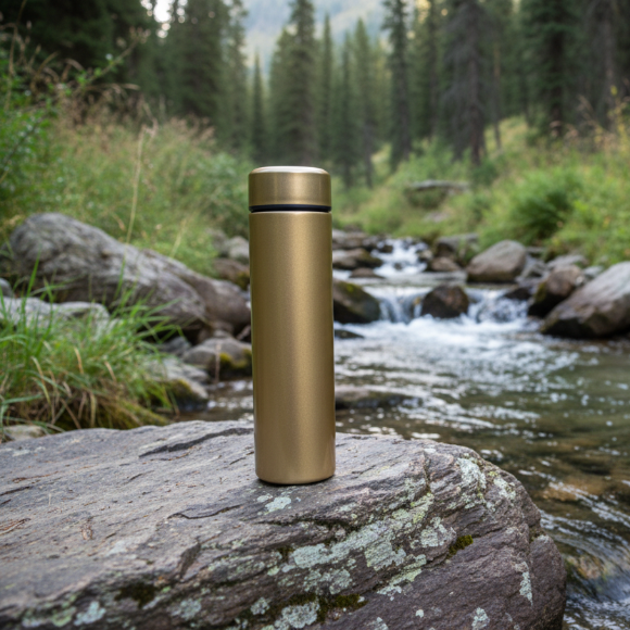 Mug thermos gold