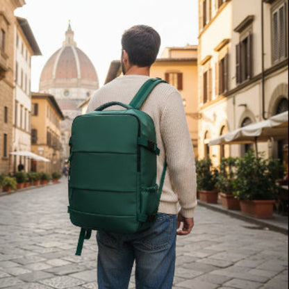 Sac à dos voyage vert léger